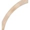 Ekena Millwork 3 1/2"W x 30"D x 34"H Thorton Smooth Knee Brace, Douglas Fir BRC04X30X34THR00SDF - alternate 4